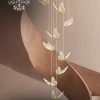 Golden Butterfly Crystal Chandelier