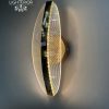 Oval Acrylic LED Wall Light