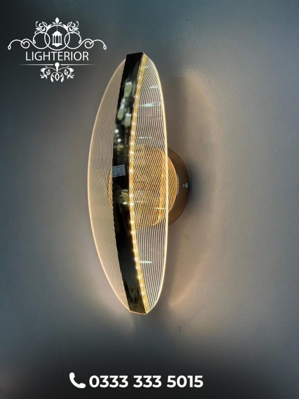 Oval Acrylic LED Wall Light