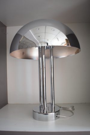 Retro Chrome Dome Desk Lamp