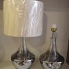Sleek Chrome Table Lamp