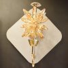 Flower Crystal Wall Light