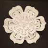 3D Layered Metal Flower Wall Art